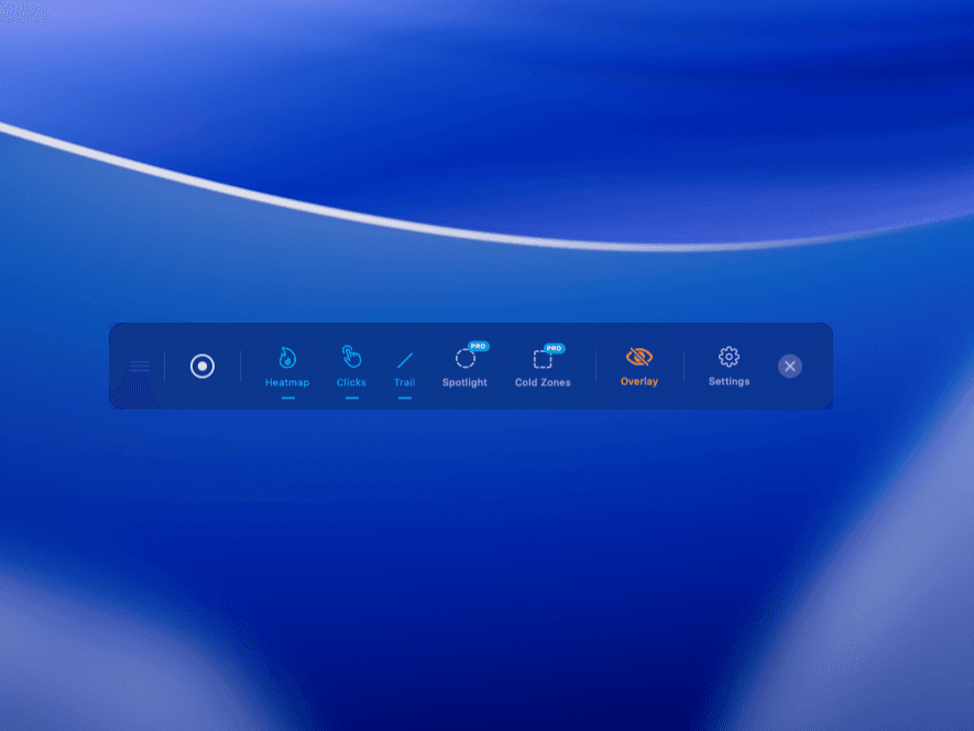 Floating Control Bar