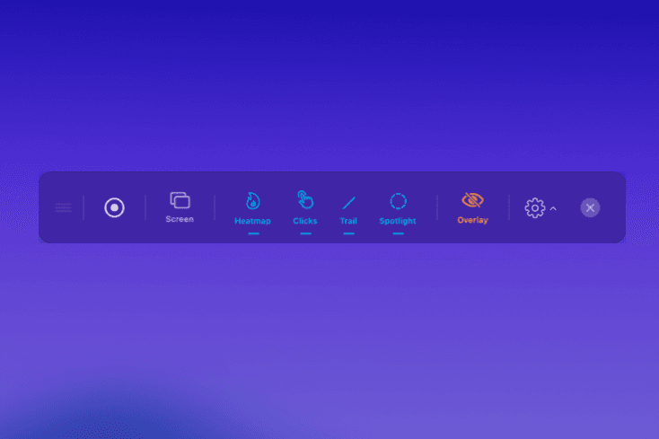 Floating Control Bar